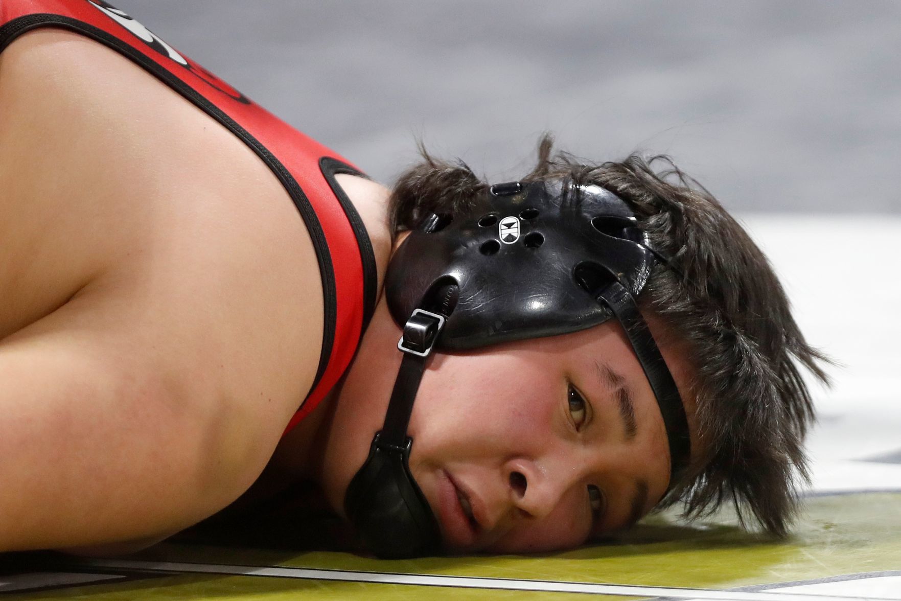 First round of state wrestling